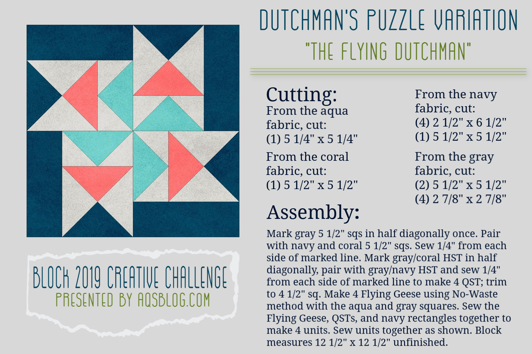 dutchman's puzzle variation